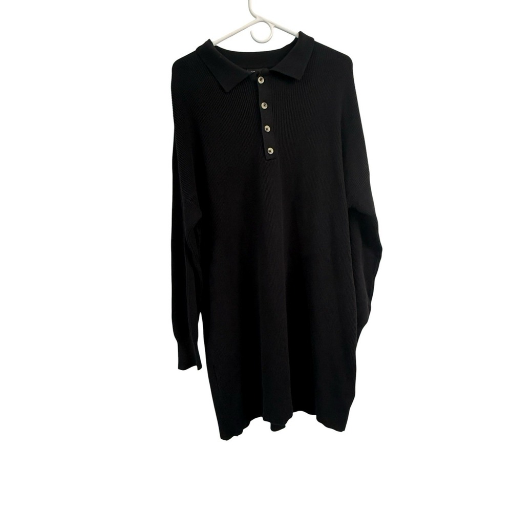 NWT Known Supply Organic Cotton Polo Sweater 4XL Ethical Fashion MSRP $132